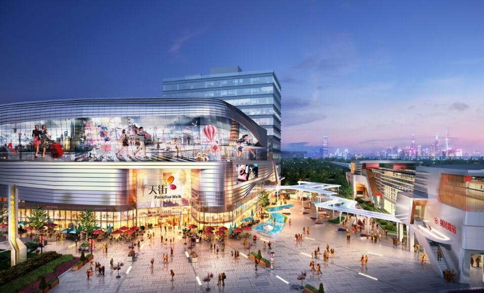 龙湖华东首个收并购改造商场亮相 <br/> 
上海华泾天街正式开业